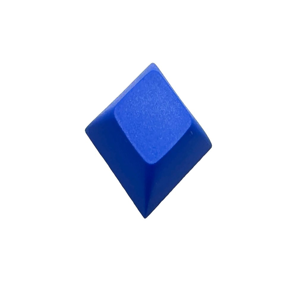 1U DSA Blank Printed Keycaps PBT Keycaps for Mechanical MX Switches Mechanical Keyboard 35 PCS (Dark Blue)
