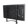 Universal TV Stand Table Top TV Stand For 37-65 Inch TVs, Height Adjustable TV Base Stand With Curved Base, Heavy Duty Center Pedestal Stand Replacement view 3