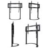 Universal TV Stand Table Top TV Stand For 37-65 Inch TVs, Height Adjustable TV Base Stand With Curved Base, Heavy Duty Center Pedestal Stand Replacement view 4