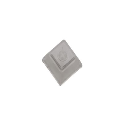 1U DSA Blank Printed Keycaps PBT Keycaps for Mechanical MX Switches Mechanical Keyboard 35 PCS (Transparent Clear)