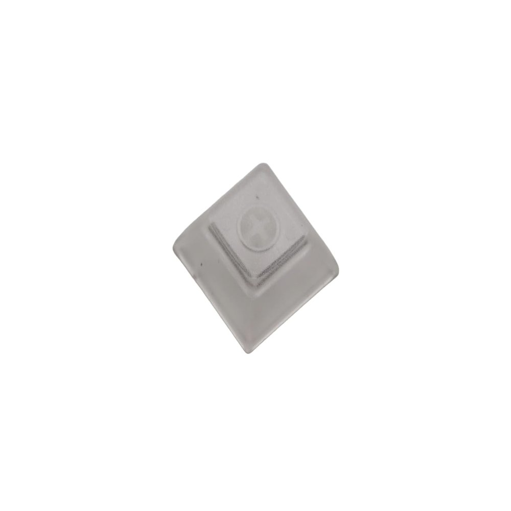 1U DSA Blank Printed Keycaps PBT Keycaps for Mechanical MX Switches Mechanical Keyboard 35 PCS (Transparent Clear)
