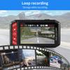 ArhaR Motorcycle Dash Camera, Dual 1080P Waterproof Motorbike Recording Dash Cam, Built-in WiFi, G-Sensor, Wired Control, Night Vision Loop Recording, Max 64G view 3