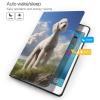 IYOVI Case for 2019 iPad 10.2 inch, for iPad 7th(A2197 A2200 A2198 A2199) Multi-Angle Viewing Stand,Auto Sleep Wake,White Bedlington Terrier Print view 3