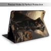 IYOVI Case for 2019 iPad 10.2 inch, for iPad 7th(A2197 A2200 A2198 A2199) Multi-Angle Viewing Stand,Auto Sleep Wake,Curly_Coated_Retriever Print view 2