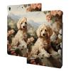 Case for iPad Air 3 (2019) & iPad Pro 10.5 (2017) 10.5 Inch (Model A2152 A2123 A2153 A2154 A1701 A1709), Multi-Angle Viewing Stand, Auto Sleep/Wake,Poodle Print view 1