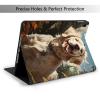 Case for iPad Air 3 (2019) & iPad Pro 10.5 (2017) 10.5 Inch (Model A2152 A2123 A2153 A2154 A1701 A1709), Multi-Angle Viewing Stand, Auto Sleep/Wake,Cute_Clumber_Spaniel Print view 2