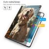 Case for iPad Air 3 (2019) & iPad Pro 10.5 (2017) 10.5 Inch (Model A2152 A2123 A2153 A2154 A1701 A1709), Multi-Angle Viewing Stand, Auto Sleep/Wake,Cute_Clumber_Spaniel Print view 3