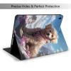 Case for iPad Air 3 (2019) & iPad Pro 10.5 (2017) 10.5 Inch (Model A2152 A2123 A2153 A2154 A1701 A1709), Multi-Angle Viewing Stand, Auto Sleep/Wake,Poodle on Snowy Rocky Mountain Print view 2
