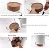 HOOKMEMO Speaker Stand for HomePod 22023 Black Walnut Stand for HomePod 2 (Walnut+Beech(29.5inch high) view 4