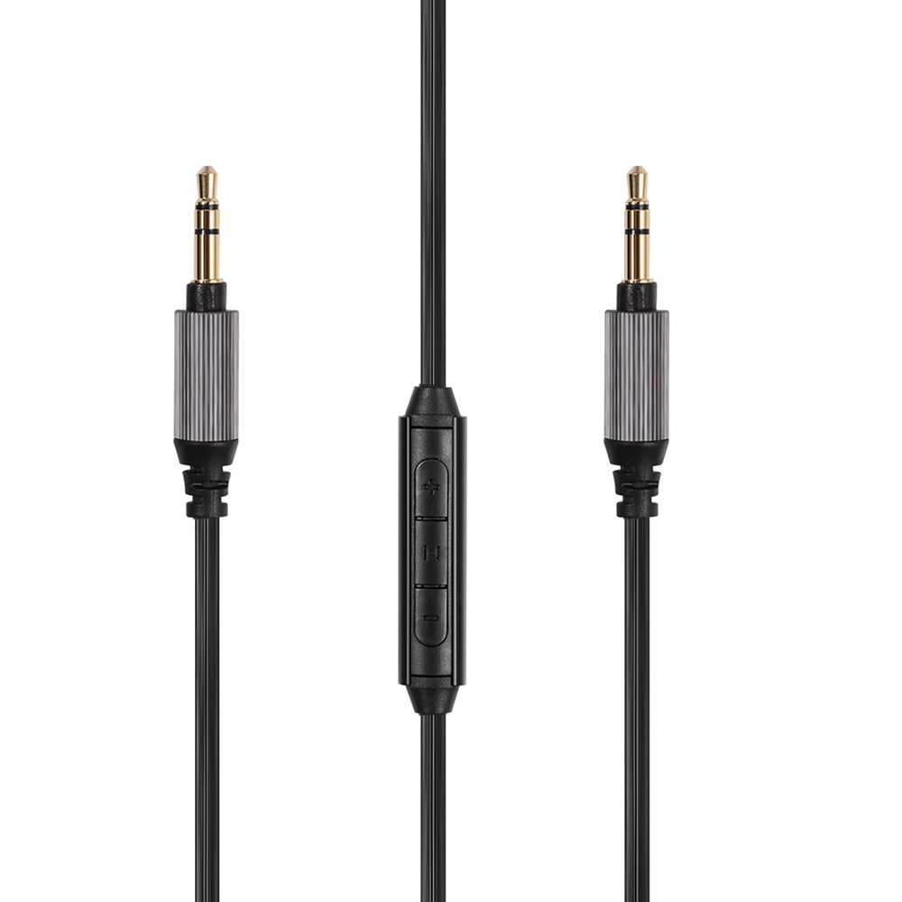 Replacement Audio Cable Cord 1.5m Compatible with Sony MDR-XB950BT MDR-1000X WH-1000XM2 WH-1000xm3 WH-CH700N MDR-100ABN MDR-1A MDR-1ADAC MDR-XB950N1 H800 Headphones 3.5mm Aux Cables with MIC