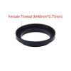 ZGYDNM M48 to M42 Telescope Adapter, Aluminum Alloy, T-Shaped Internal Thread (0.75mm*M48mm) to T2 External Thread (M42*0.75mm) (Color : M48F-M42M 5mm) view 3