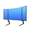 Universal TV Stand Table Top TV Stand, 5 Level Height Adjustable Tabletop TV Base With Infinite Extension Left And Right, For Most 32 To 65 Inch LCD LED TVs view 1