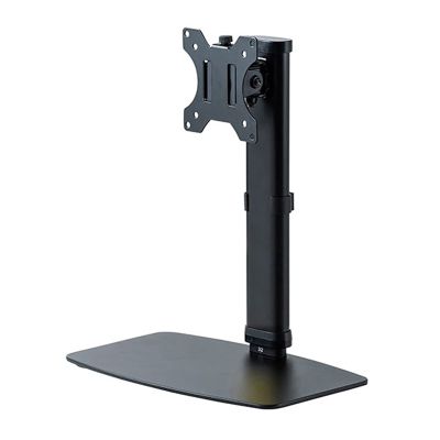 JOuan Universal TV Stand Table Top TV Stand, Height Adjustable, Tilt, Swivel Tabletop TV Base With Heavy Duty Metal Base, For 10 To 27 Inch Flat TV, Max VESA 100x100mm