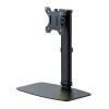 JOuan Universal TV Stand Table Top TV Stand, Height Adjustable, Tilt, Swivel Tabletop TV Base With Heavy Duty Metal Base, For 10 To 27 Inch Flat TV, Max VESA 100x100mm view 1