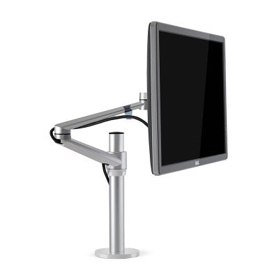 Universal TV Stand Monitor Mount, Monitor Arm With Height Adjustable, Swivel, Tilt, Freestanding Monitor Stand Mount Fits 10-32inch LED Computer Screens (Color : B)