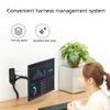 Universal TV Stand Monitor Hanger, LCD Computer Monitor Stand, Wall-mounted Rotating Telescopic Lifting Stand, Console Display Stand, Air Pressure Hover view 4