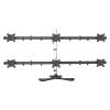 Universal TV Stand Six Monitor Mount, Monitor Arm Stand For 6 / Six Screens Up To 27 Inch, Height Adjustable Monitor Desk Mount Stand view 1