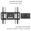 Universal TV Stand Full Motion TV Wall Mount For 26-55 Inch Screen, TV Mount Bracket Articulating Swivel Extension Tilting Leveling Max VESA 400x400mm view 3