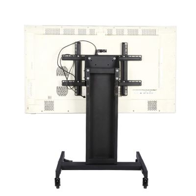 Universal TV Stand Rolling/Mobile TV Cart With Wheels For 32-65 Inch TVs, Portable Mobile TV Cart Display Stand With Height Adjustable, Holds Up To 50kg/110 Lbs
