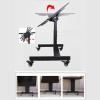 Universal TV Stand Rolling/Mobile TV Cart With Wheels For 32-65 Inch TVs, Portable Mobile TV Cart Display Stand With Height Adjustable, Holds Up To 50kg/110 Lbs view 4