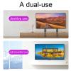 Universal TV Stand Table Top TV Stand, Tabletop TV Base For 42-85 Inch Flat Screen, Drawstring Buckle Lock Design, Height Adjustable, Max VESA 600x500mm view 4