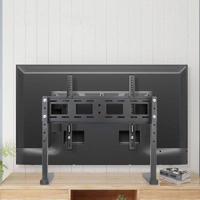 Universal TV Stand Universal TV Stand Mount For 42-70 Inch TVs, 5 Level Height Adjustable TV Stand Table Top TV Base, Holds Up To 60kg/132lbs Screens