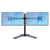 Universal TV Stand Dual Monitor Stand Mount, Full Motion Articulating Monitor Arm, Monitor Mount With Swivel,Tilt,Height Adjustable, Fits 10-27inch Screen view 1
