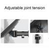 JOuan Universal TV Stand Monitor Mount, Monitor Arm With Clamped/perforation Base, With Swivel,Tilt,Height Adjustable, Monitor Stand Mount Fits 12-27inch Computer Screen view 3