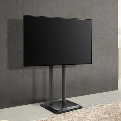 Universal TV Stand TV Floor Stand For 50-99 Inch Screens, Universal Floor Mount TV Stand With Height Adjustment, Space Saving Standing TV Mount For Bedroom