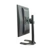 Universal TV Stand Single Monitor Desk Mount For 17-27" Computer Screens, Height Adjustable Black Freestanding Single Monitor Mount, Holds One (1) Screen view 1