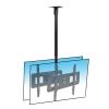 Universal TV Stand Dual Sided Ceiling TV Mount Bracket, Adjustable Height Telescoping Tilt And Swivel, Fits 32-65 Inch LCD Flat Screen TVs view 1