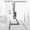 JOuan Universal TV Stand tv wall mount TV Stand Mount, Table Top TV Stand With +5/-10 Tilt Angle Adjustment, Built-in Take-up Box Tabletop TV Base, Fits 37-75 Inch Low Profile TVs (Color : A) view 4