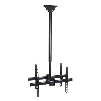 Universal TV Stand tv wall mount Dual Screen Ceiling TV Mount Bracket, Fits 32-70 Inch LCD Flat Screen And Curved TVs, Max VESA 600x400mm, Easy To Assemble
