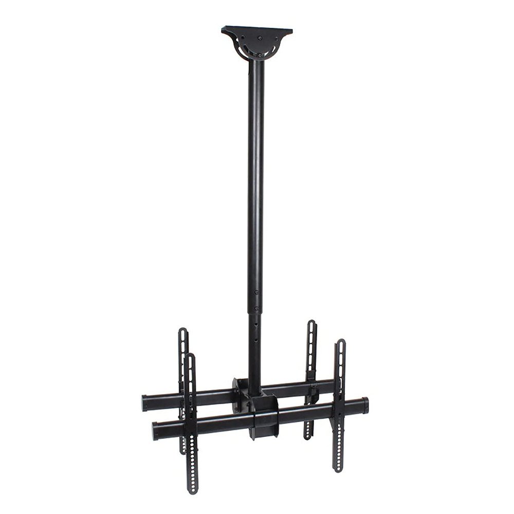 Universal TV Stand tv wall mount Dual Screen Ceiling TV Mount Bracket, Fits 32-70 Inch LCD Flat Screen And Curved TVs, Max VESA 600x400mm, Easy To Assemble