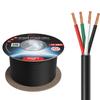 Cables Direct Online 500FT 14AWG Outdoor Speaker Cable Oxygen Free Copper 4-Conductors, Direct Burial, Weather Resistant, UV CL3 CM Rated, OFC Strands Low Voltage, Drum view 1