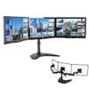 Universal TV Stand Three-screen monitor stand, desktop triple screen LCD computer screen hanger, game splicing screen base stand, any angle adjustment view 1