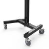 Universal TV Stand Rolling TV Stand, Swivel, Tilt Mobile TV Cart With Wheels For 15-27 Inch TVs, VESA Compatible Up To 100mm, Height Adjustable view 4