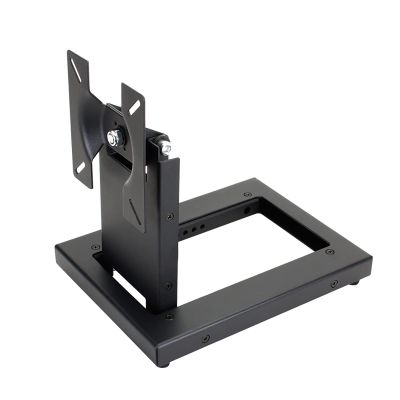 JOuan Universal TV Stand Monitor Stand Mount, 12-24 Inch Folding Monitor Desk Mount Stand, 360 Rotation Of The Display, Max VESA 100x100mm