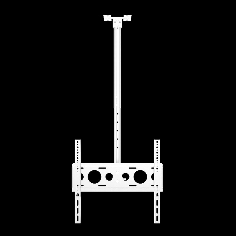 Universal TV Stand tv wall mount Full Motion 360 Rotation Ceiling TV Mount, Fits Most 26-50 Inch LED Screen Display, With Loading 110 Lbs, White (Size : 1m)