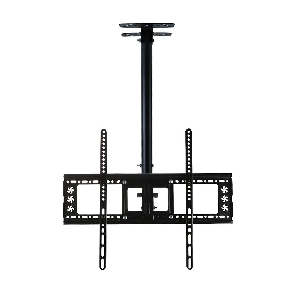 Universal TV Stand TV Ceiling Mount, Adjustable Ceiling TV Wall Mount Tilt Bracket For 32 To 72 Inch Curved Flat Screen, Height Extension Up To 100cm/39.3 Inch
