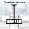 Universal TV Stand TV Ceiling Mount, Adjustable Ceiling TV Wall Mount Tilt Bracket For 32 To 72 Inch Curved Flat Screen, Height Extension Up To 100cm/39.3 Inch view 3