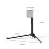 Universal TV Stand Monitor Mount, 35-49cm/13.7-19.2inch Height Adjustable Monitor Arm, Monitor Stand Mount Fits 32-34inch Computer Screens, Hold Up To 13.2lbs/6kg view 2