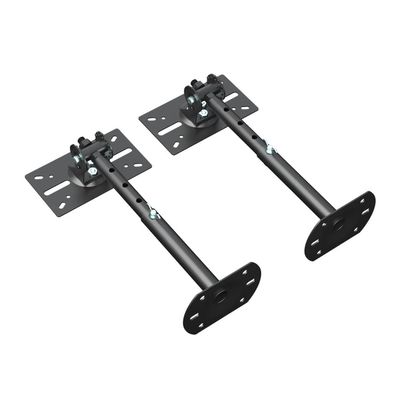 JOuan Universal TV Stand Speaker Wall Ceiling Mount Stand, Rotatable Angle, Adjustable Swivel Tilt Speaker Mount Bracket, Home Surround Sound System