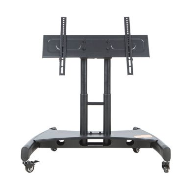 Universal TV Stand Low Height Monitor Cart, 0-90Adjustable Viewing Angle Rolling TV Stand, Mobile TV Cart With Wheel For 32-75 Inch Flat Curved Screen TV (Color : B)