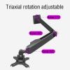 JOuan Universal TV Stand Tv wall mount Adjustable Gas Spring Single Arm Stand, Single Monitor Desk Mount, For 17-49 Inch LCD LED Flat Screen With Weight Capacity 6.6lbs To 29.7lbs (Color : B) view 3