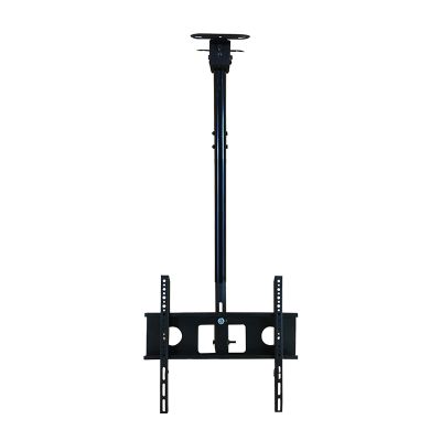 JOuan Universal TV Stand tv wall mount Ceiling TV Mount Bracket, Tilt, Swivel Black TV Stand, For 32 To 60 Inch And 110lbs LCD Flat Screen TVs (Size : 2.1-2.5m)