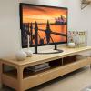 Universal TV Stand Table Top TV Stand, Tabletop TV Base With One-piece Panel, TV Base Stand For 37-65inch TVs, Height Adjustable, Two Ways To Use view 1