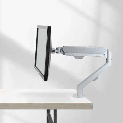 JOuan Universal TV Stand Monitor Mount, Monitor Arm With Clamp And Perforation Base, Heavy Duty Fully Adjustable, Monitor Stand Mount Fits 10-30inch Computer Screens