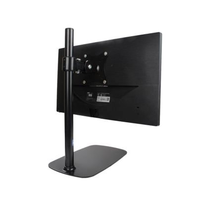 Universal TV Stand Single Monitor Stands Fits 14-32 Inch Screen, Monitor Mount With Height Adjustable, Swivel, Tilt, Rotation, VESA Mount 100 X 100mm, 75 X 75mm