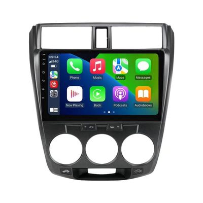 4+32GB 8 Core 10" IPS Touch Screen Android Car Radio for Honda City 2008-2013 Android 13 Upgrade Radio Stereo Dash Kit Built-in Car-Play Android Auto GPS Navi